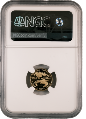 1998 Platinum Eagle $100 PF70 NGC Anna Cabral