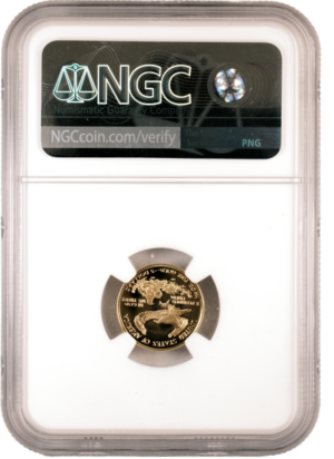 2004 W Gold Eagle $5 PF70UCAM NGC Anna Cabral