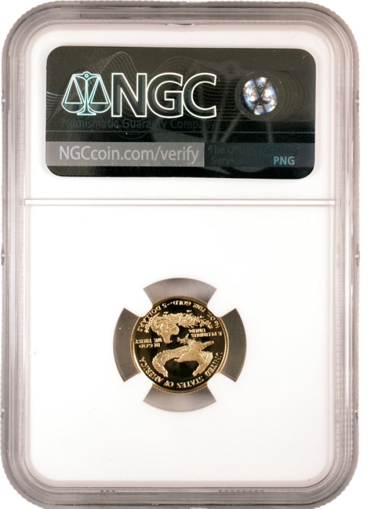 2007 W Gold Eagle $5 PF70UCAM NGC Anna Cabral