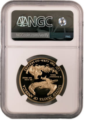 2003 W Gold Eagle $50 PF70UCAM NGC Anna Cabral